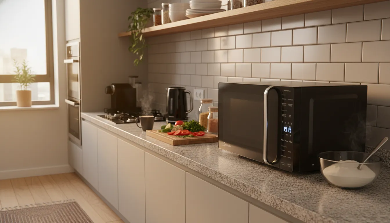 Micro-ondas de embutir: escolha certa evita improvisos e amplia o desempenho na cozinha