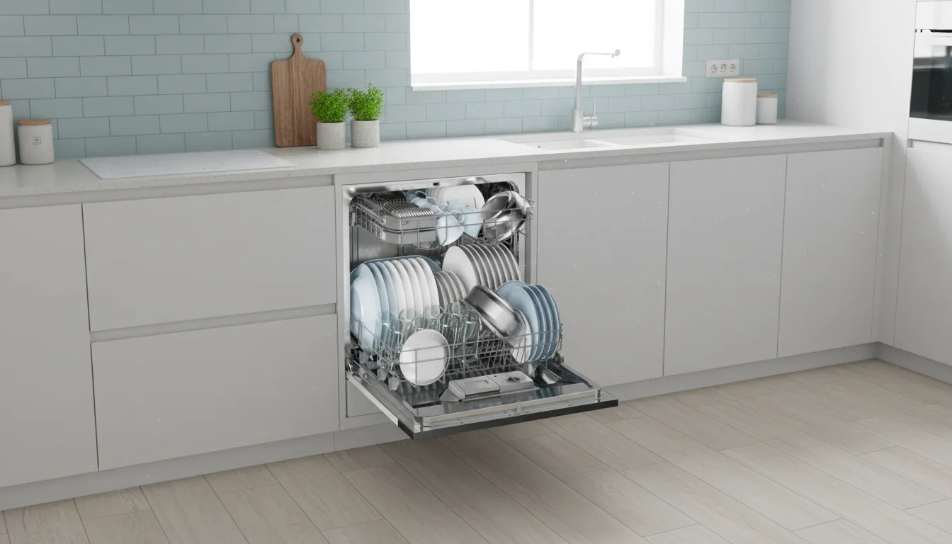 Lava loucas de 8 servicos sao suficientes para pequenos lares