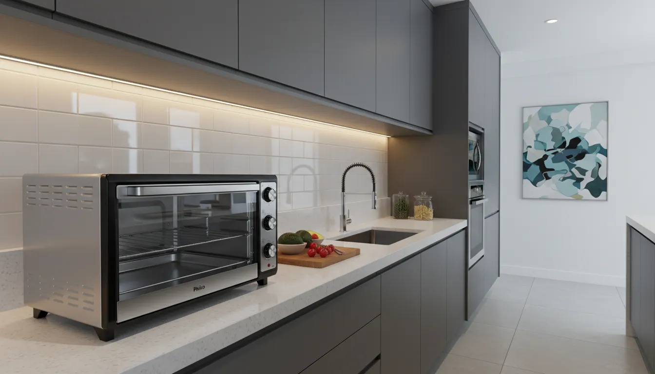 Forno de embutir elétrico ou a gás: qual esquenta melhor? Quem cozinha porcoes menores tende a preferir forno eletrico de bancada