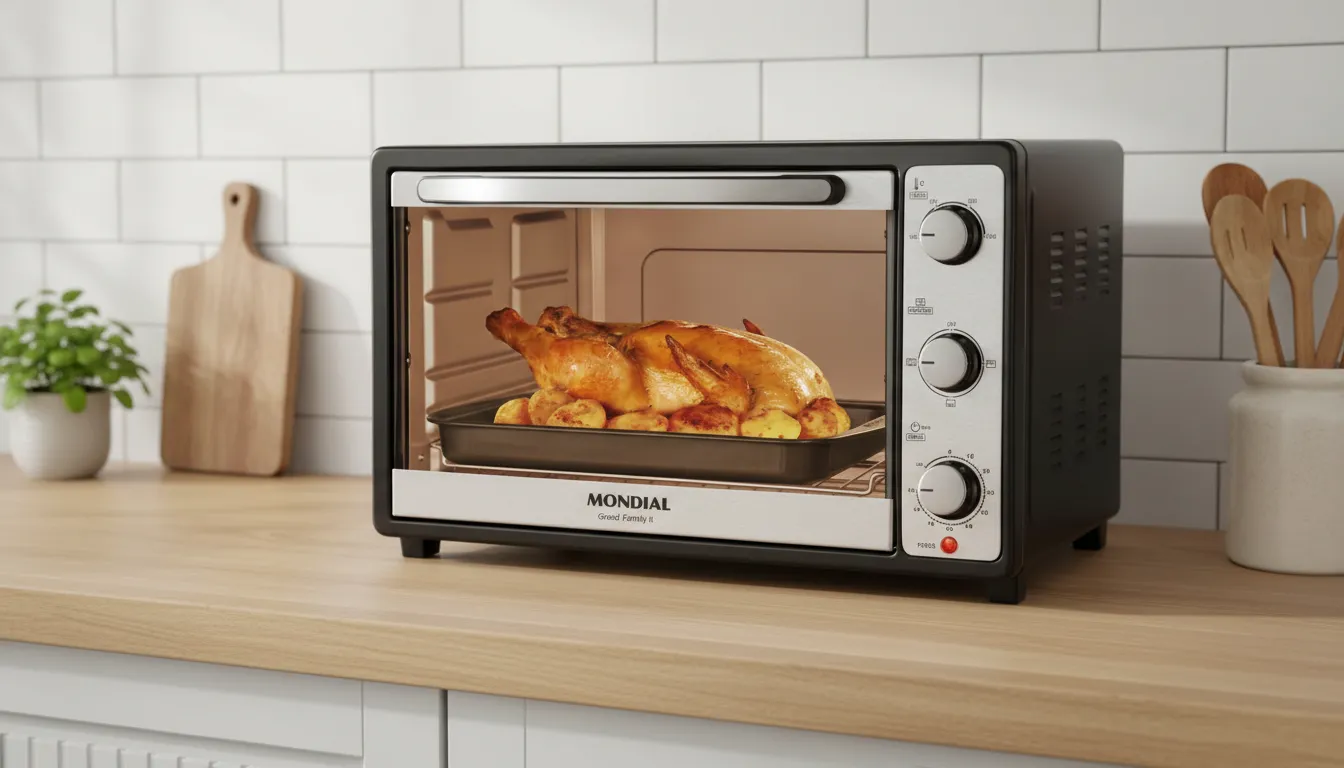 Um forno elétrico adequado ajuda a padronizar receitas